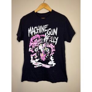 Machine Gun Kelly Mainstream Sellout Tour 2022 Graphic T-Shirt Black‎ Medium